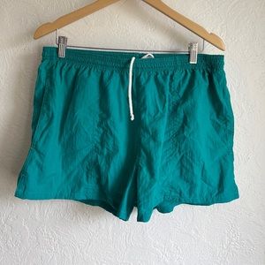 Vintage Weekender loose 90s swim shorts mesh lined mens Large